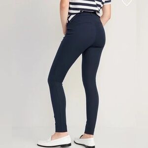 Old Navy High-Waisted Pixie Skinny Pants Navy Blue